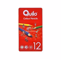 مداد رنگی 12 رنگ جعبه فلزی کوییلو