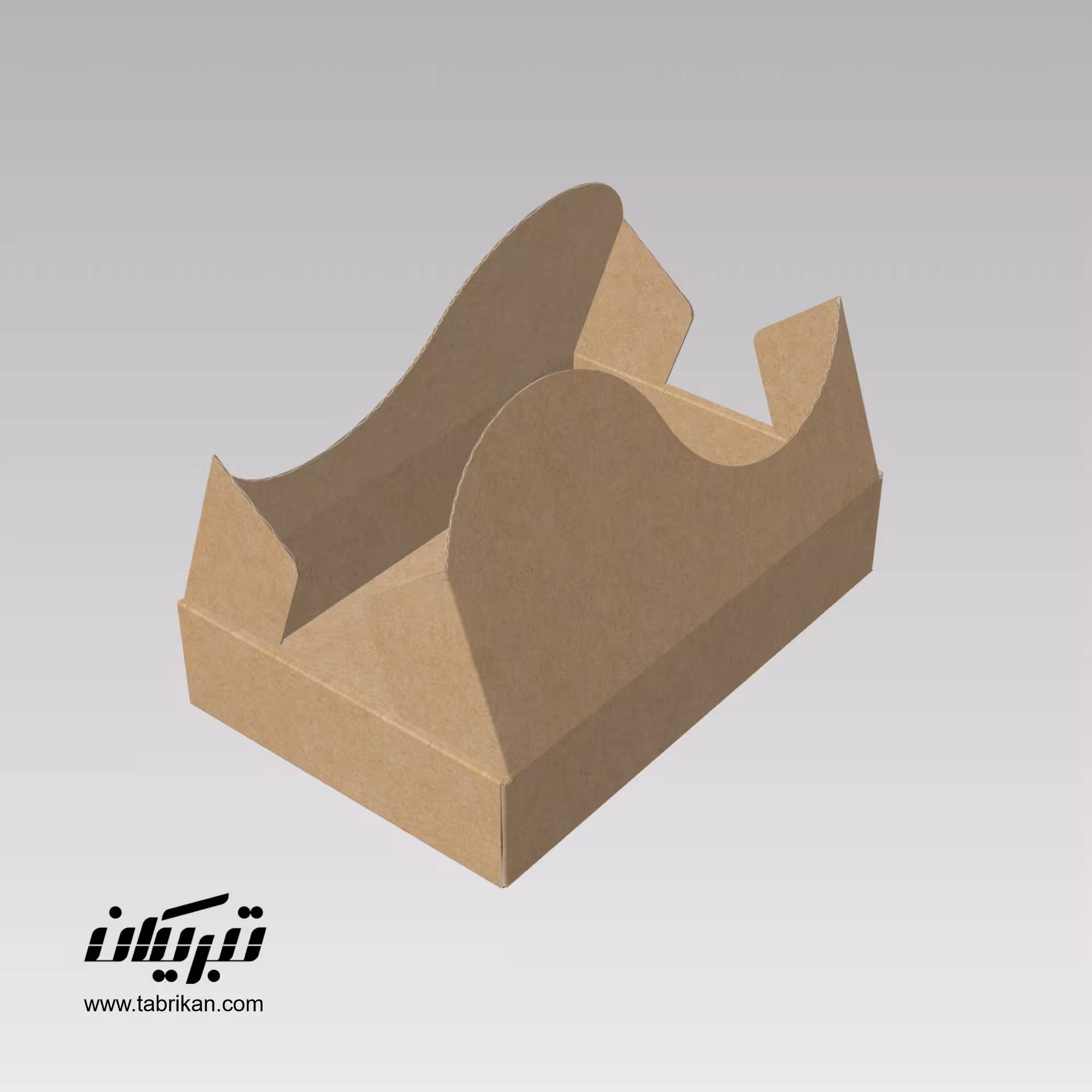طرح آماده قالب تیغ جعبه خاص
