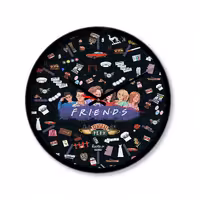 ساعت دیواری بزرگ راویتا طرح فرندز کد 3612