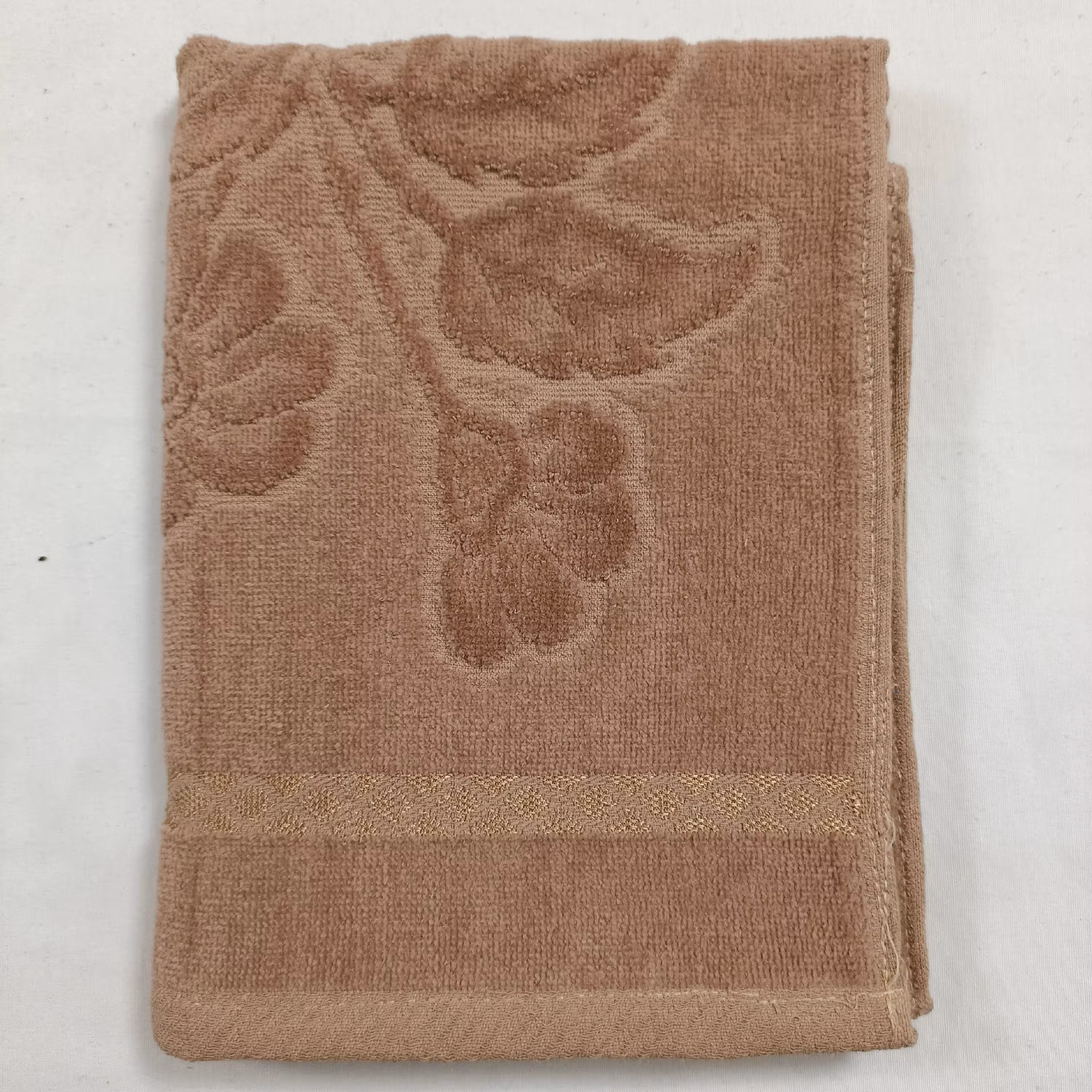 حوله دستی مدل گل رز سایز  40 در 78 سانتیمتر  کد 03