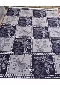گلیم فرش ماشینی 400 شانه بی سی اف کاشان- کد طرح 319