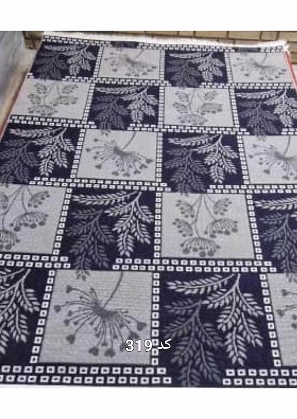 گلیم فرش ماشینی 400 شانه بی سی اف کاشان- کد طرح 319