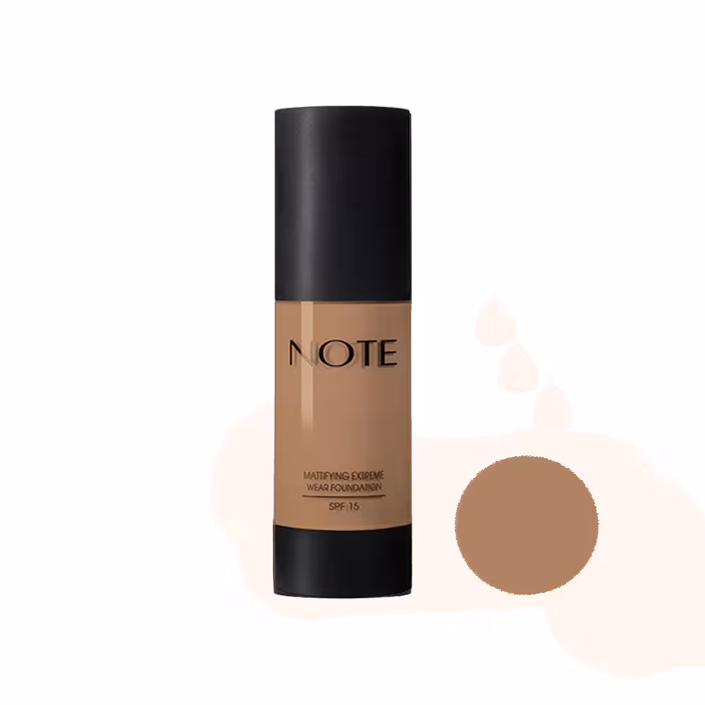 ‫کرم پودر ضد جوش نوت مدل Mattifying Extreme Wear شماره 12 رنگ بژ شنی حجم 35 میلی لیتر