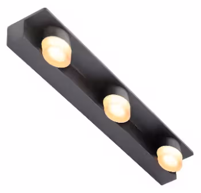 چراغ دیواری بالا آینه‌ای لوکس فلزی ضد آب روشا کد 26