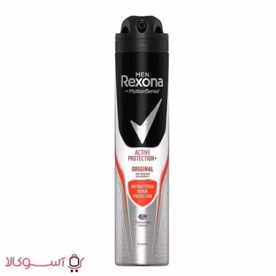 اسپری ضد تعریق مردانه رکسونا مدل active protection original حجم 200 میل