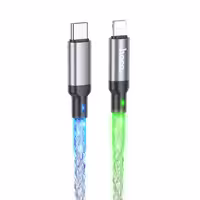 کابل شارژ 20 وات Lightning به USB-C هوکو مدل U112 طول1 متر
