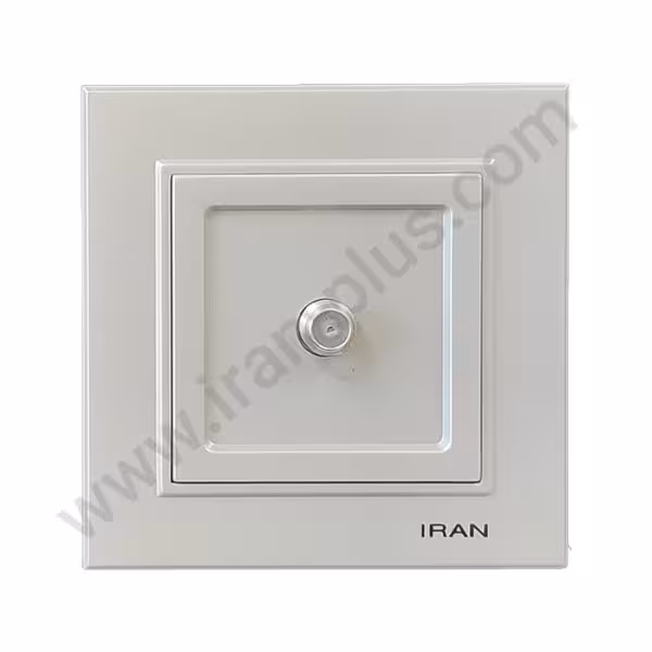 فیش ماهواره (sat) مدل برلیان رنگی نقره ای