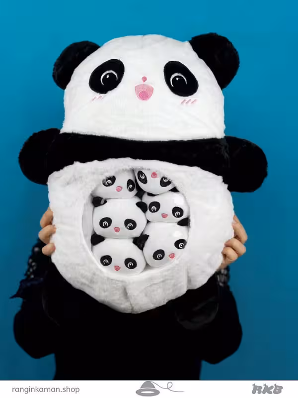عروسک پاندا باردار کد 89_941 Pregnant panda doll