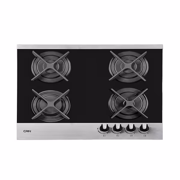 اجاق گاز کن استیل و شیشه ای مدل 419M