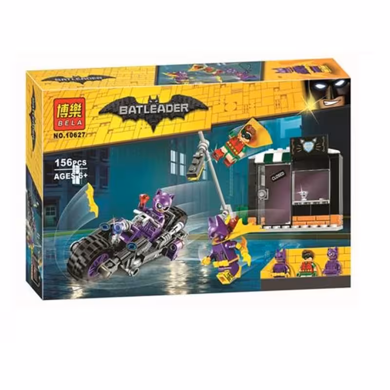 لگو 156 تکه بتمن مدل 10627 تعقیب کت وومن