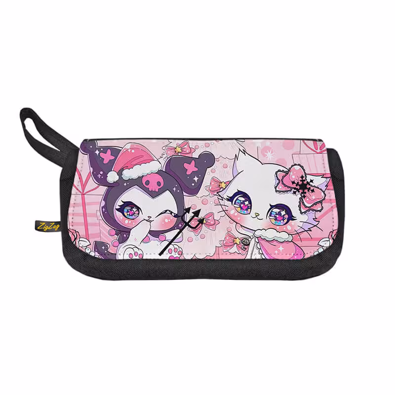 خرید و قیمت جامدادی زیگ زاگ طرح کرومی کد 6805