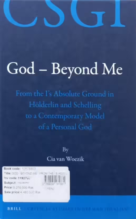 God - Beyond Me | Cia Van Woezik