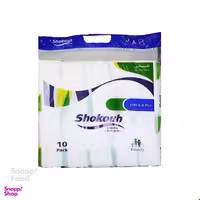 دستمال کاغذی اقتصادی شکوه (Shokoh) تعداد 200 برگ بسته 10 تایی