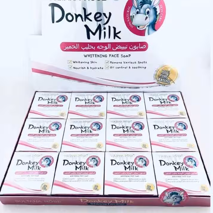صابون شیر الاغ سلطانا رز