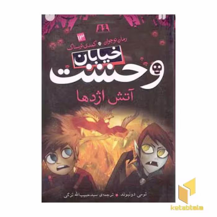 کتاب خیابان وحشت (13) آتش اژدها اثر تومی دونبوند نشر ذکر