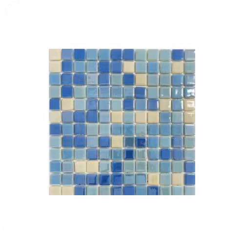 کاشی استخری میکس لوستر شیشه ای 2/5*2/5 ییلدیز کد 5039