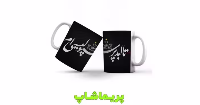 لیوان سرامیکی با طرح پرسپولیسی