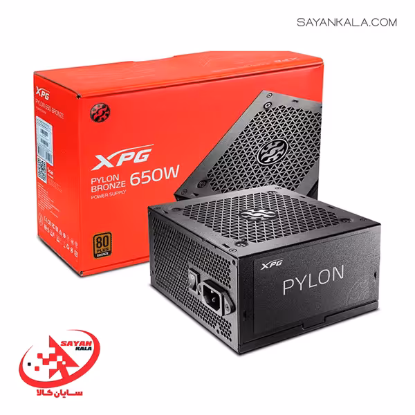 منبع تغذیه ای دیتا ایکس پی جی مدل POWER ADATA XPG PYLON 650W BLACK