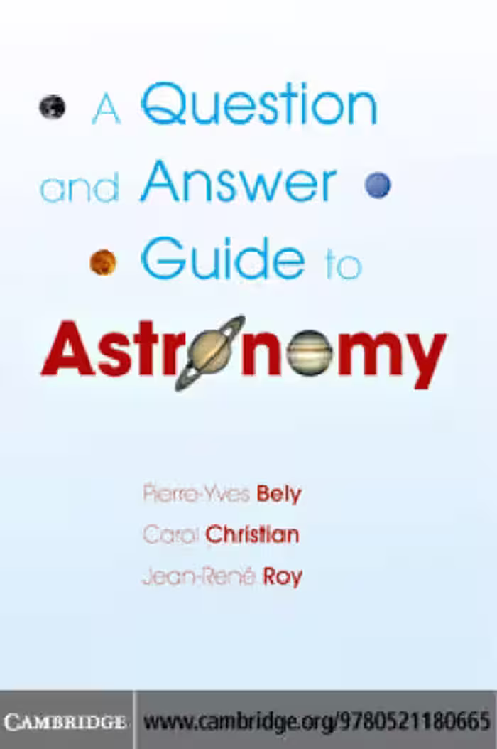 خرید و دانلود نسخه کامل کتاب A Question and Answer Guide to Astronomy
