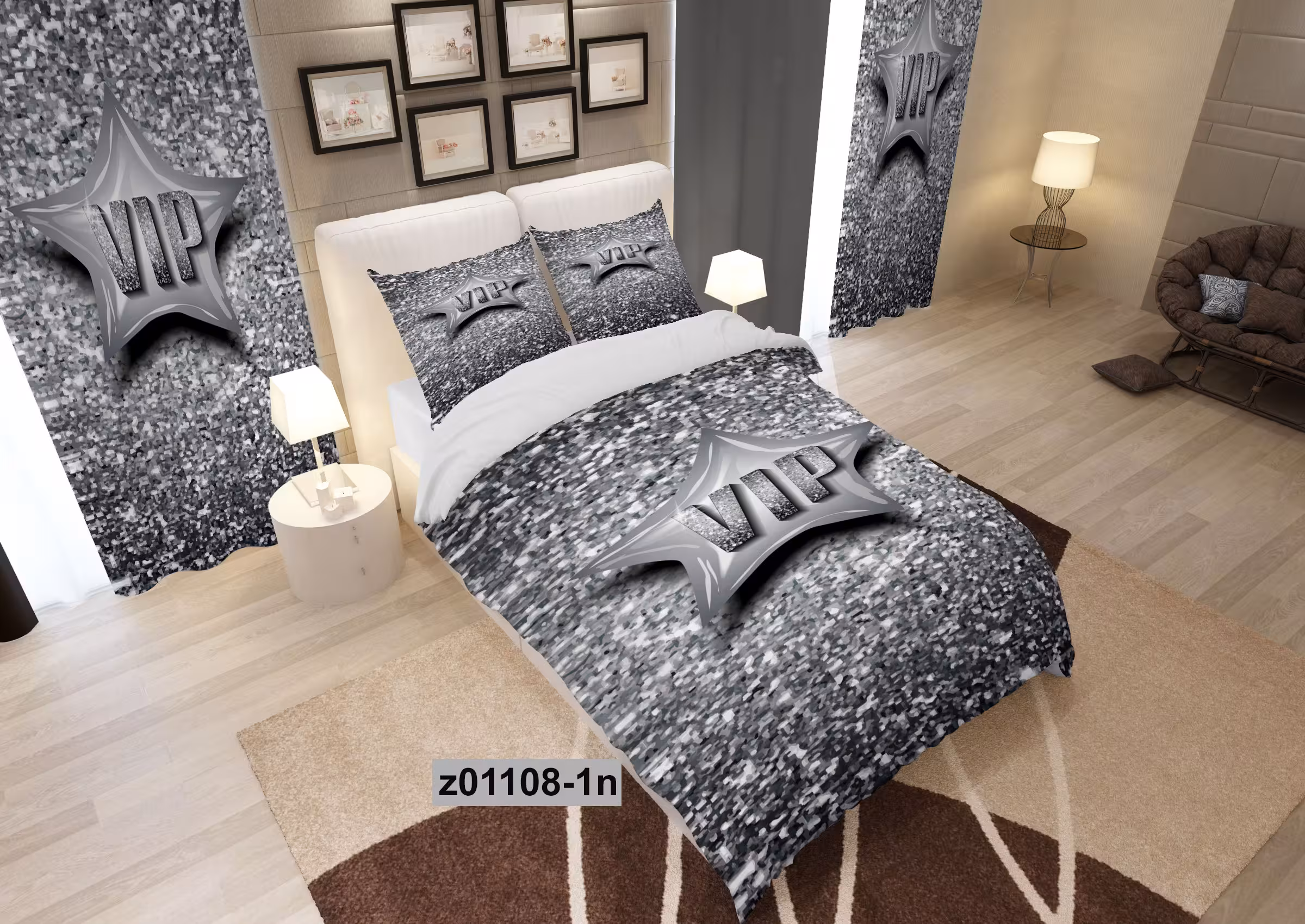 لحاف روتختی تنسل سه بعدی (3D) کالای خواب متین کد 1108