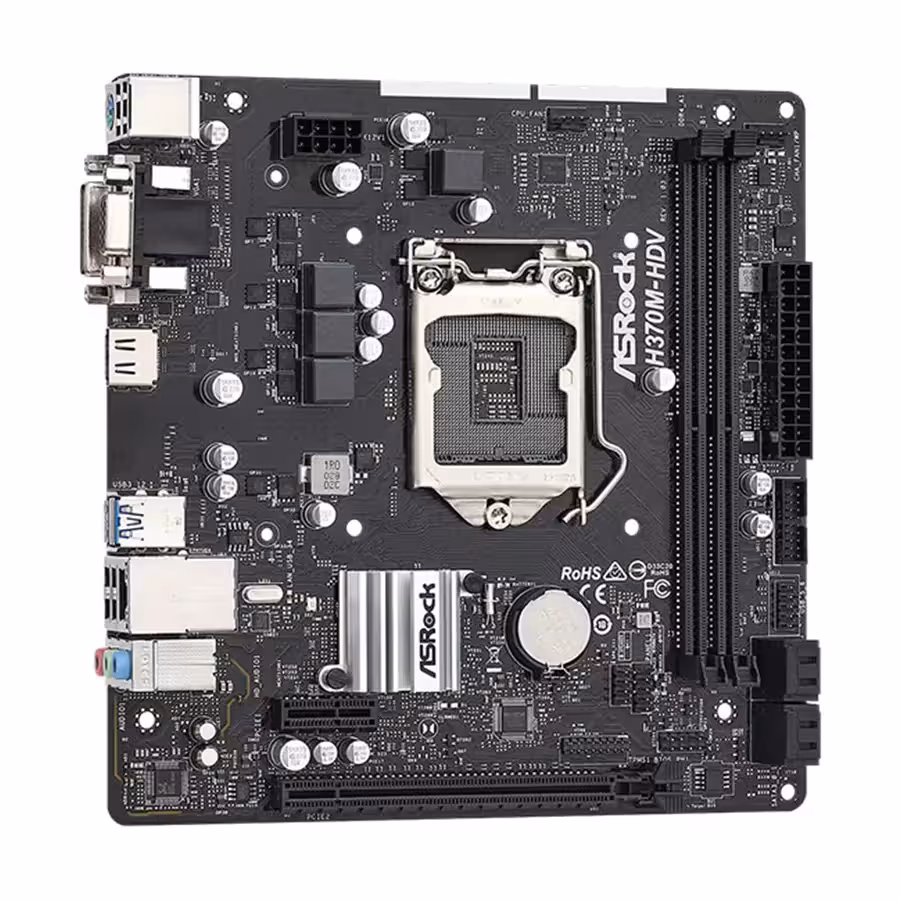 قیمت و خرید مادربرد ازراک مدل H370M-HDV DDR4 | یاس ارتباط