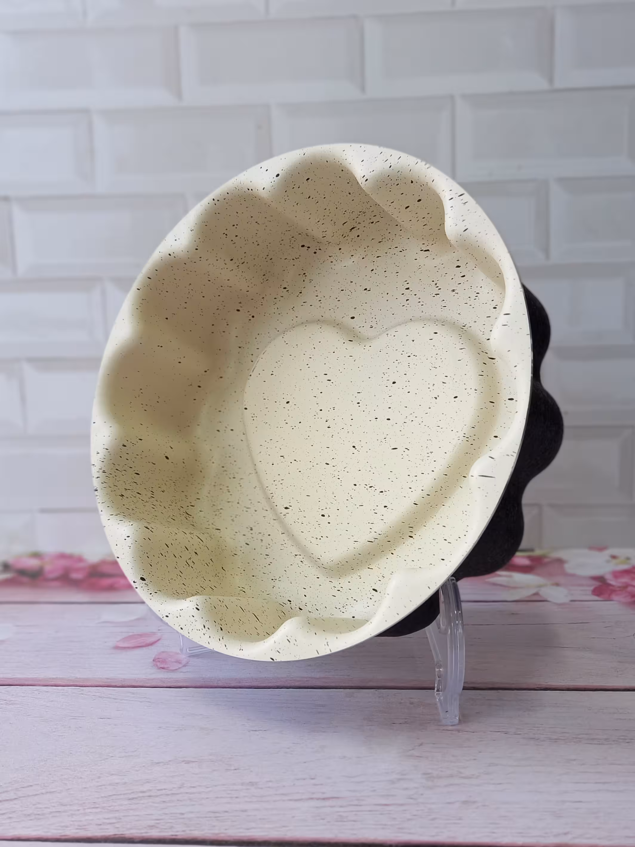 قالب گرانیتی گرد کف قلب گود