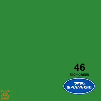 فون کاغذی سبز کروماکی Savage Seamless Paper Tech Green 46