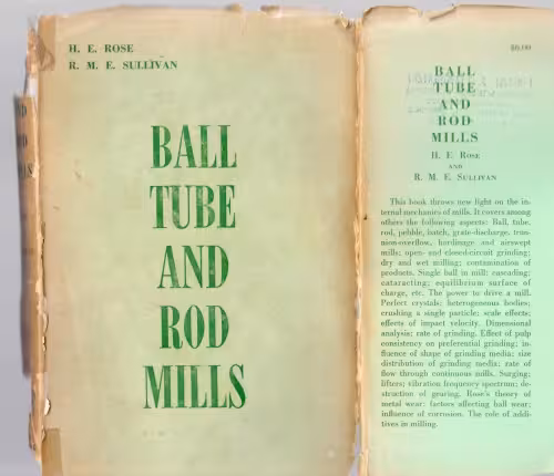خرید و دانلود نسخه کامل کتاب Ball, Tube and Rod Mills