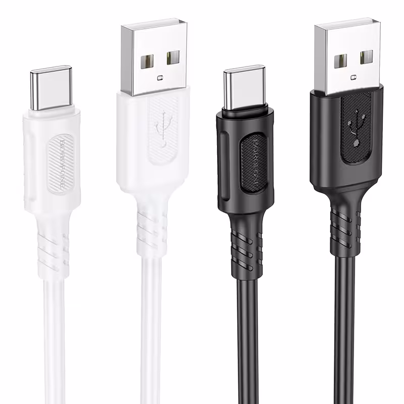 کابل شارژ USB-A به USB-C بروفون مدل BX111 طول 1 متر