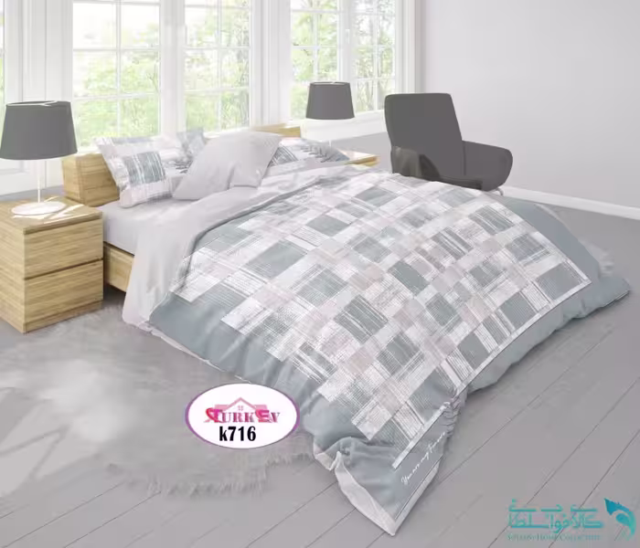روتختی طرح آدلین دونفره برند Turkev کد K716