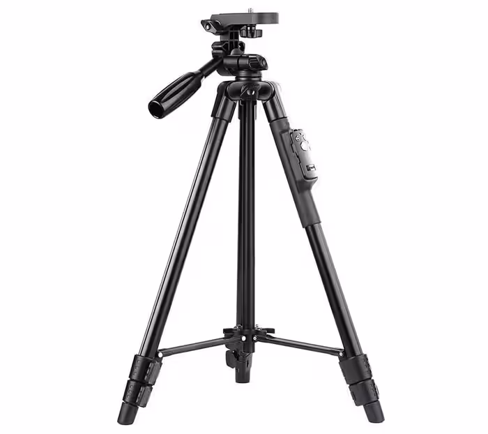 سه پایه نگهدارنده گوشی یانتنگ مدل VCT-5208 به همراه ریموت کنترل