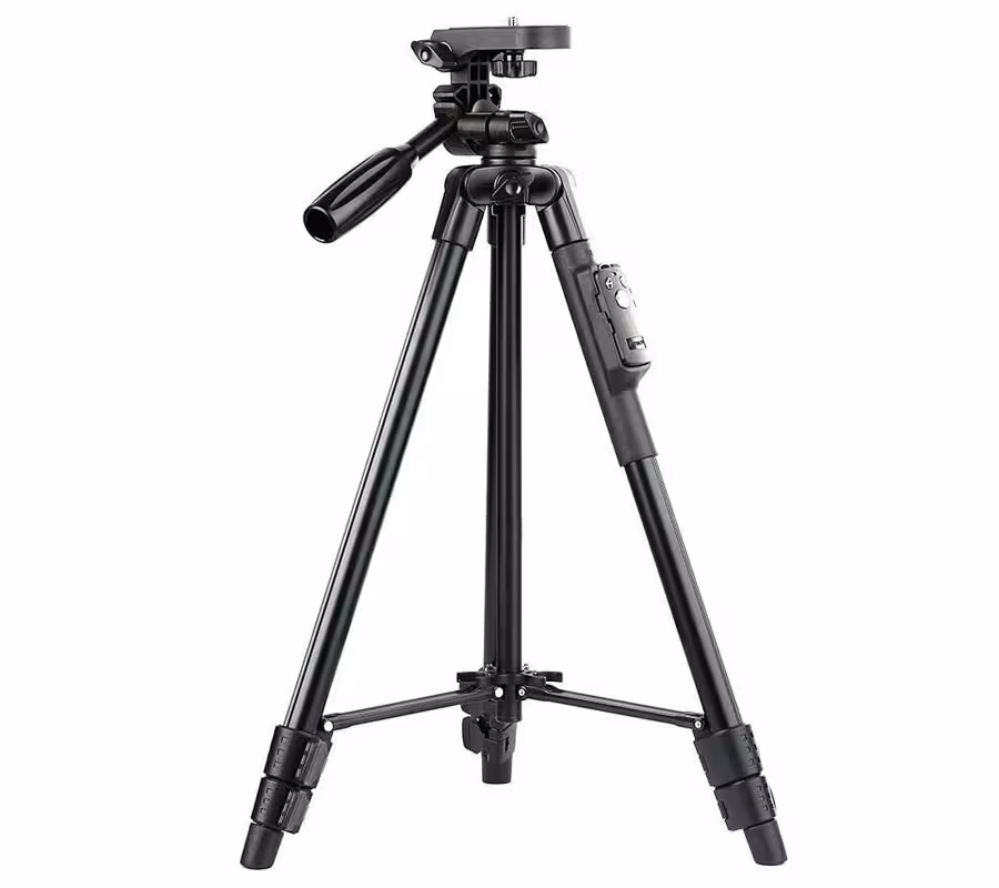 سه پایه نگهدارنده گوشی یانتنگ مدل VCT-5208 به همراه ریموت کنترل