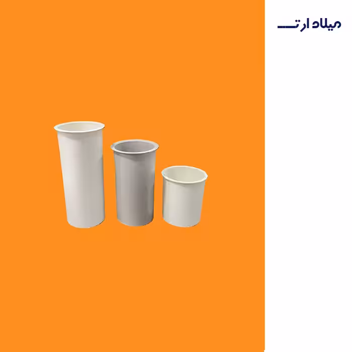 قالب پلاستیکی گرد قطر 6 ارتفاع 10-15-20 سانت