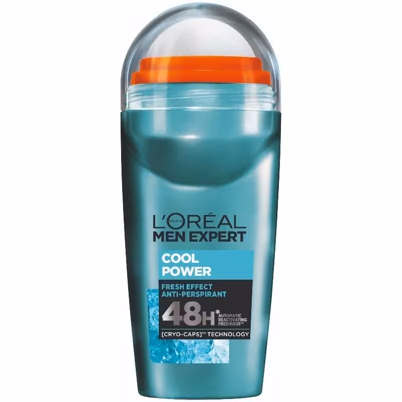 رول ضد تعریق مردانه لورال مدل Cool Power حجم 50 میل