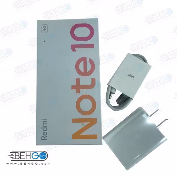 شاژرر 22.5 وات شیائومی Redmi Note 10 5G مدل MDY-11-EM اصلی 100 درصد اورجینال با جعبه و کابل تایپ سی