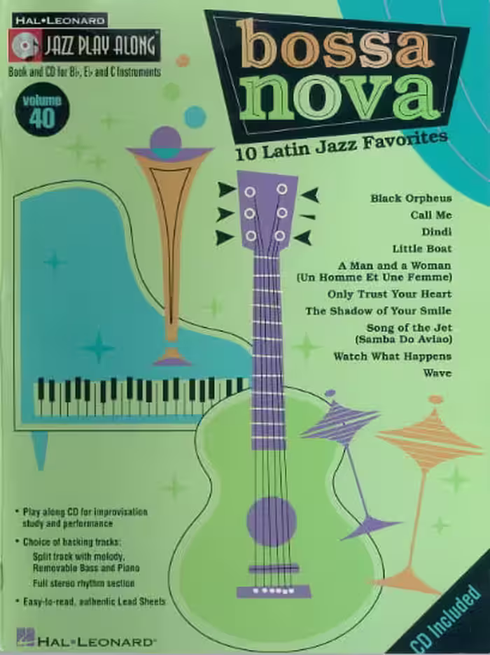 Jazz Playalong Vol 40 – Bossa Nova For Alto And Tenor