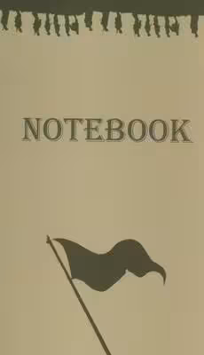 دفتر یادداشت خط دار NOTEBOOK (کد U 5)