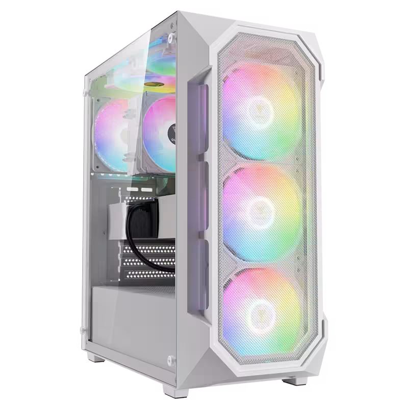 کیس گیم دیاس AURA GC1 Elite White | آی تی هوم