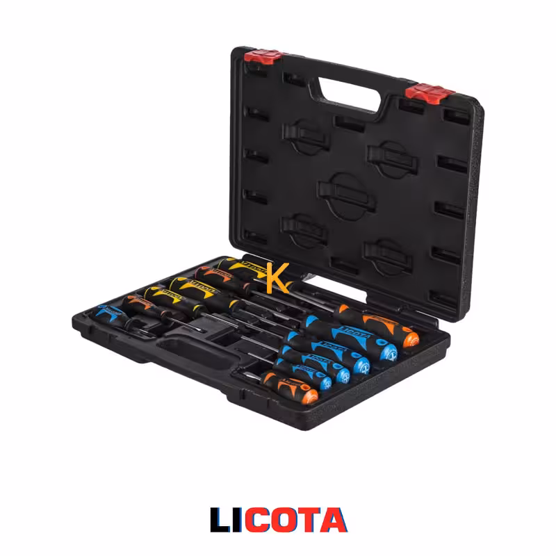 مجموعه 12 عددی پیچ گوشتی مدل ASD-500K6B لیکوتا