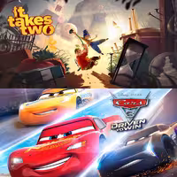 اکانت قانونی بازی it takes two و Cars 3 Driven to Win برای PS4 و PS5