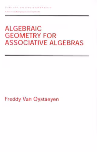 خرید و دانلود نسخه کامل کتاب Algebraic geometry for associative algebras