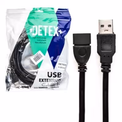 کابل افزایش طول USB 2.0 دیتکس به طول 5 متر