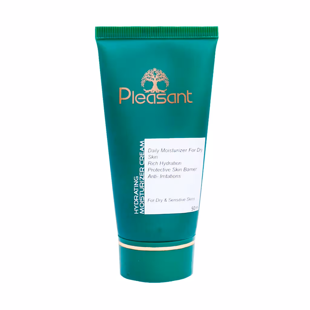 کرم مرطوب کننده صورت پلزنت مناسب پوست خشک و حساس 50 میلی لیتر | Pleasant hydrating moisturizer cream