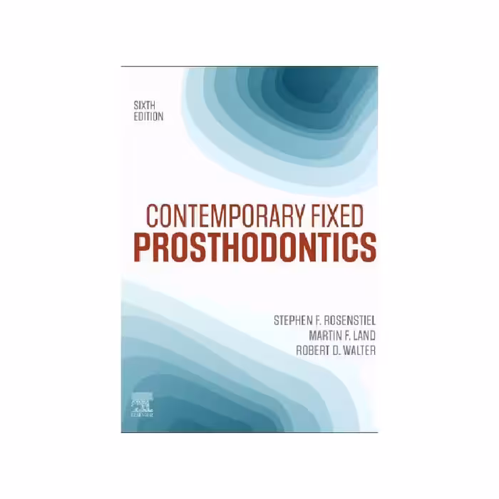 کتاب Contemporary Fixed Prosthodontics 2023 Rosenstiel ( انتشارات رویان پژوه)