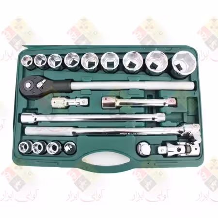 جعبه بکس 21 پارچه درایو 3/4 جانزوی