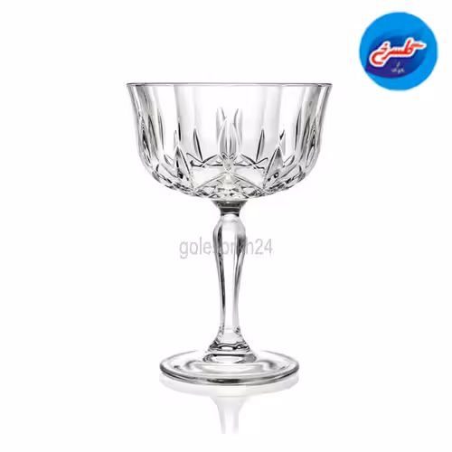 بستنی خوری آر سی آر کریستال مدل اپرا 6 عددی