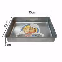 سینی فر گالوانیزه 35×25 با ارتفاع 6