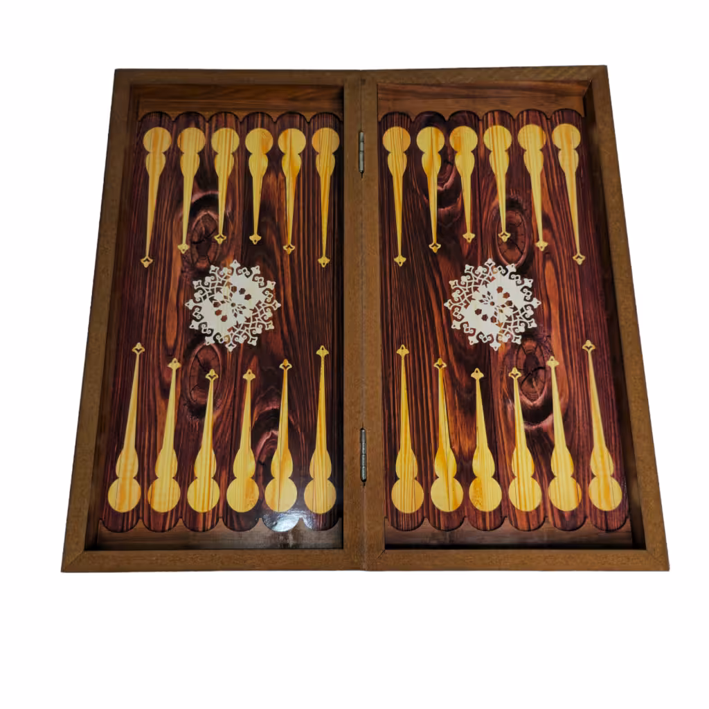 تخته نرد و شطرنج ام دی اف کد A108