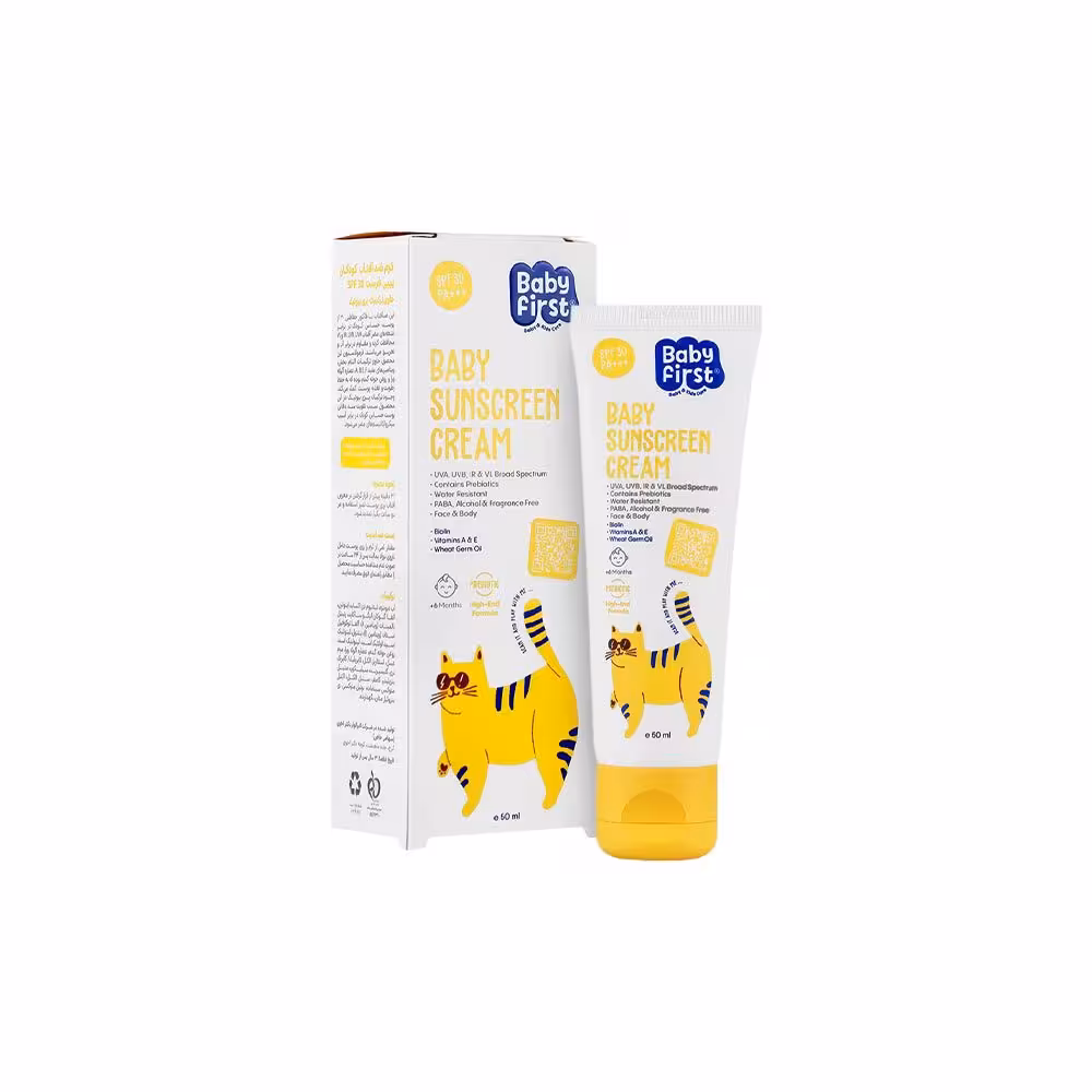 کرم ضد آفتاب کودکان بیبی فرست سی گل SPF 30 (50 میل)