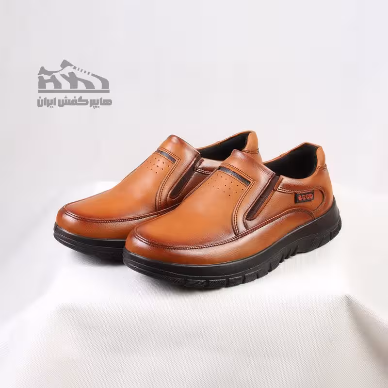 کفش طبی مردانه بغل دوخت مدل اکو